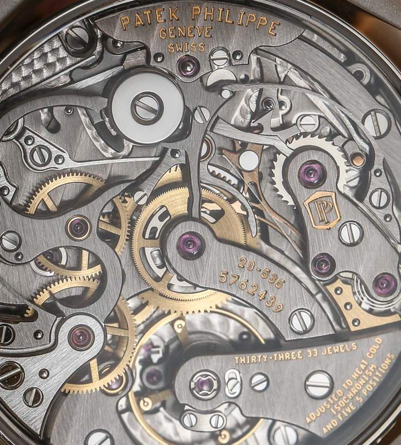 百達翡麗5270萬年歷計時手表動手實踐-復刻表
