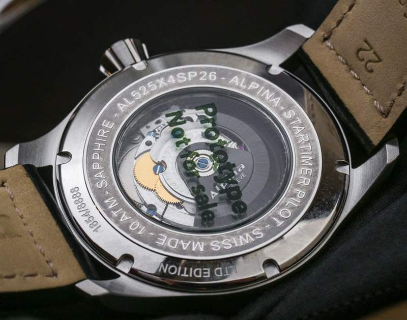 Alpina Startimer飛行員自動手表2014年動手-復刻表