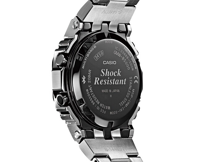 G-SHOCK元祖DW-5000完全鋼化！更可連接手機！-復刻表