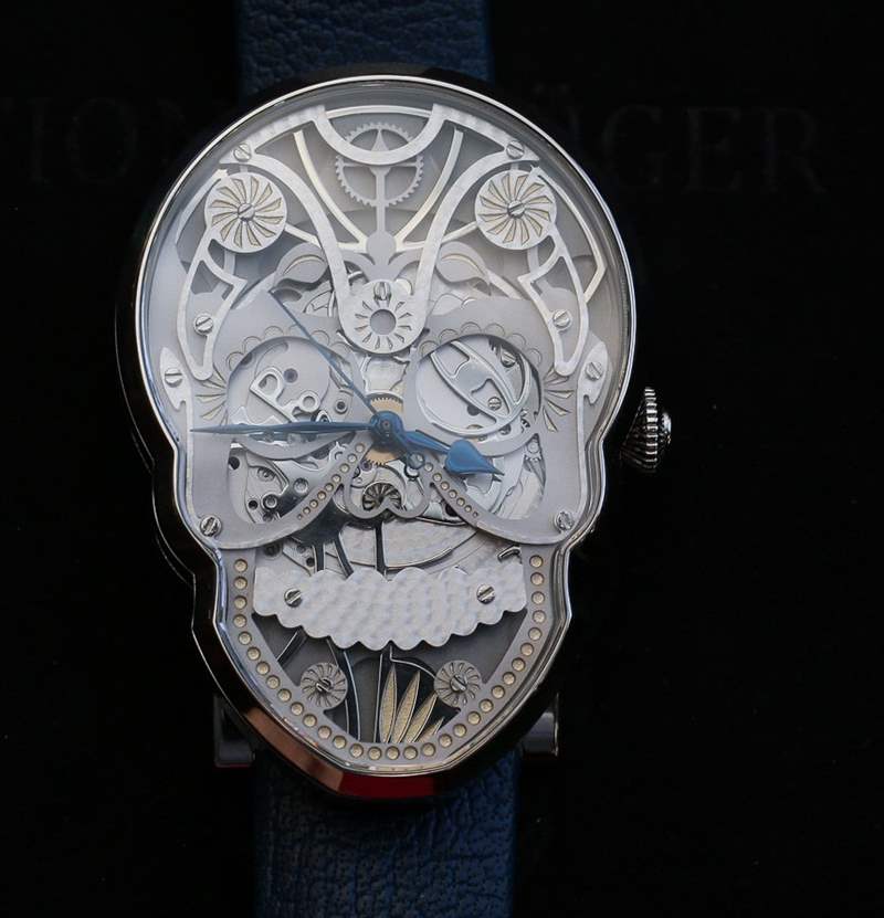 Fiona Krüger骷髏手表動手實踐-復刻表