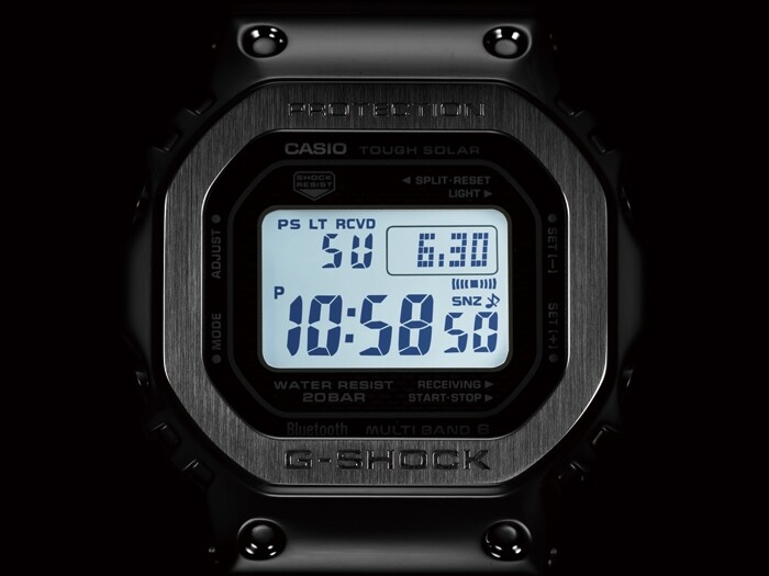 G-SHOCK元祖DW-5000完全鋼化！更可連接手機！-復刻表