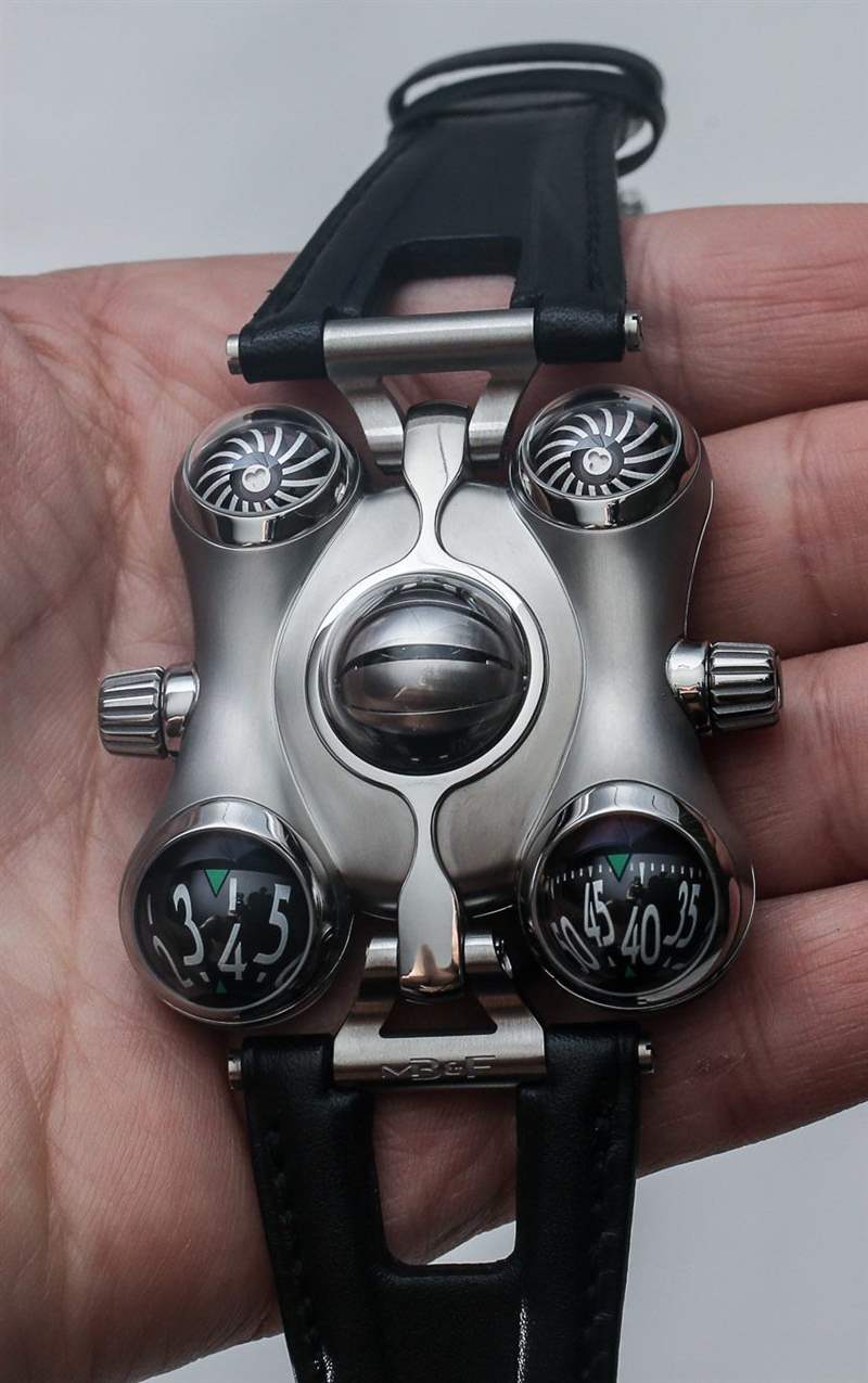 MB&F HM6太空海盜腕表上手亮相-復刻表