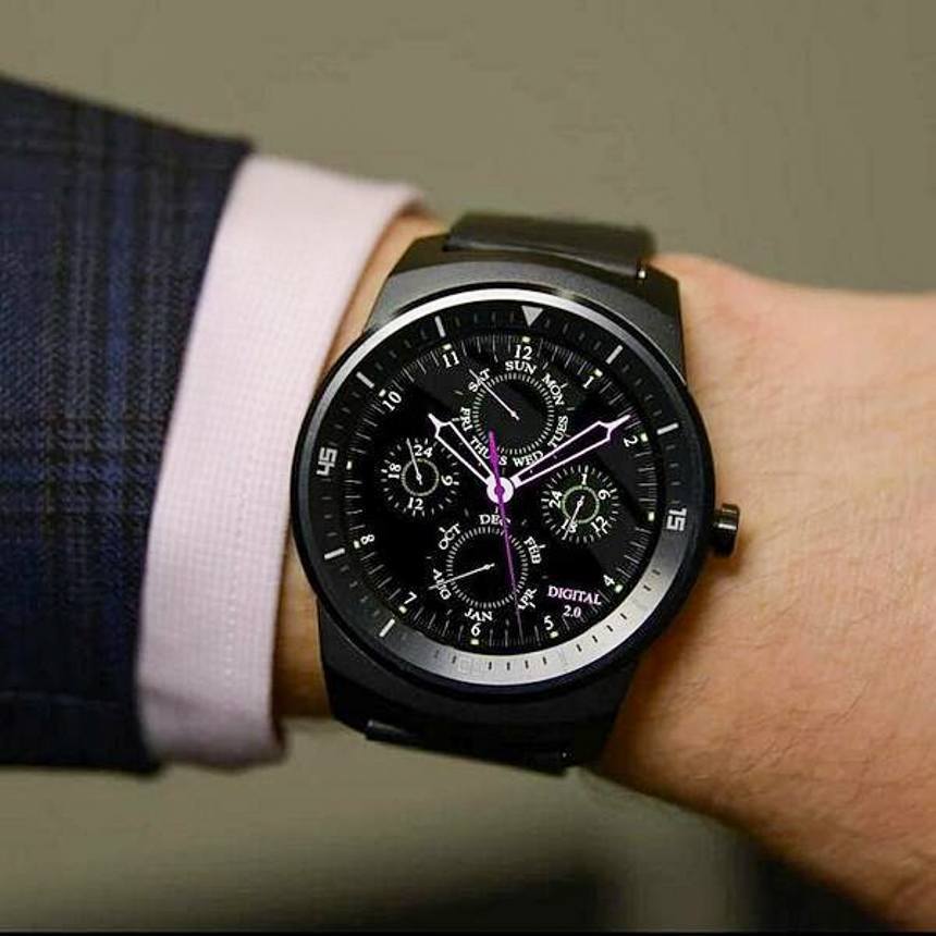 Android Wear智能手表表盤設(shè)計充滿創(chuàng)意和多樣性-復(fù)刻表