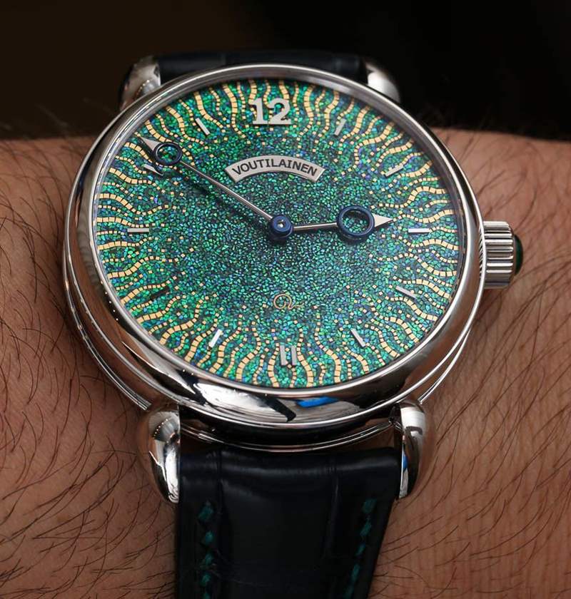 Voutilainen 28翡翠手表動手實踐-復刻表