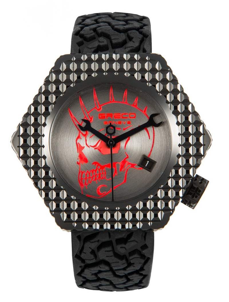 Greco六角螺母手表適用于真正的齒輪頭-復刻表