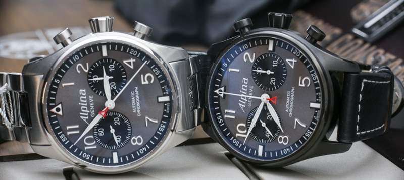 Alpina Startimer飛行員自動手表2014年動手-復刻表