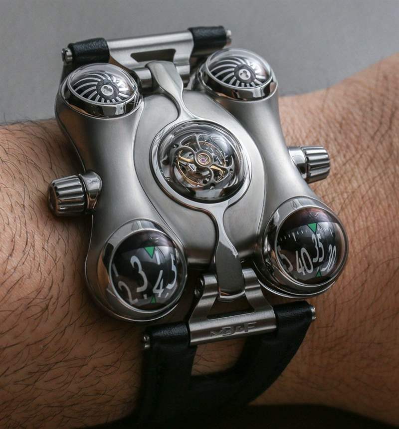 MB&F HM6太空海盜腕表上手亮相-復刻表
