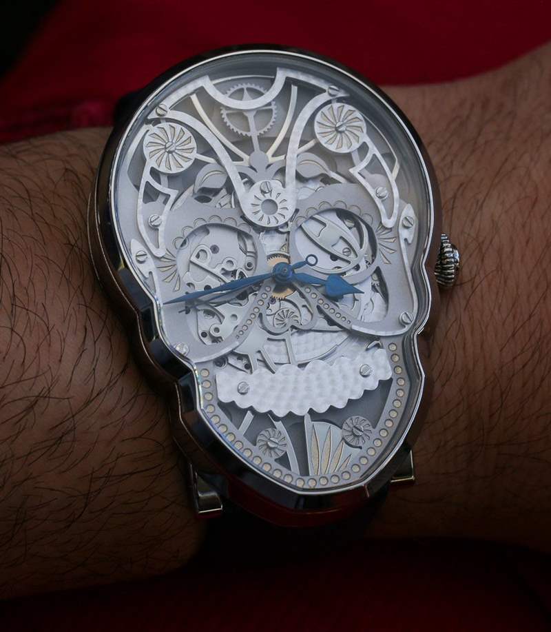 Fiona Krüger骷髏手表動手實踐-復刻表