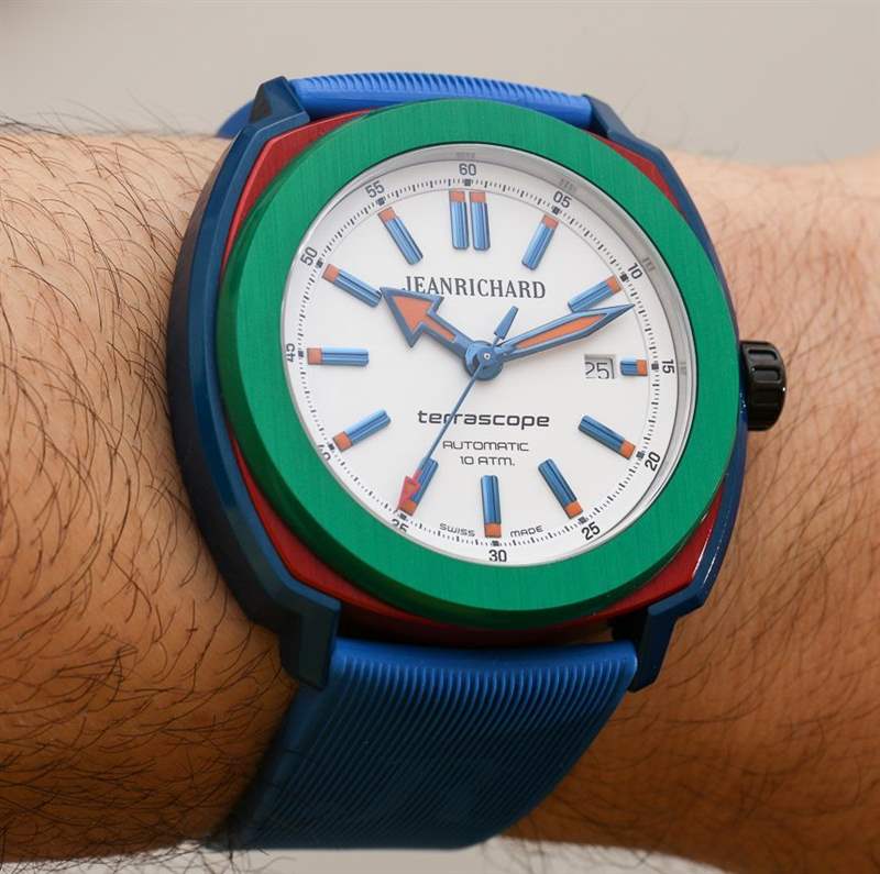 JeanRichard Terrascope原色鋁制手表動手實踐-復刻表