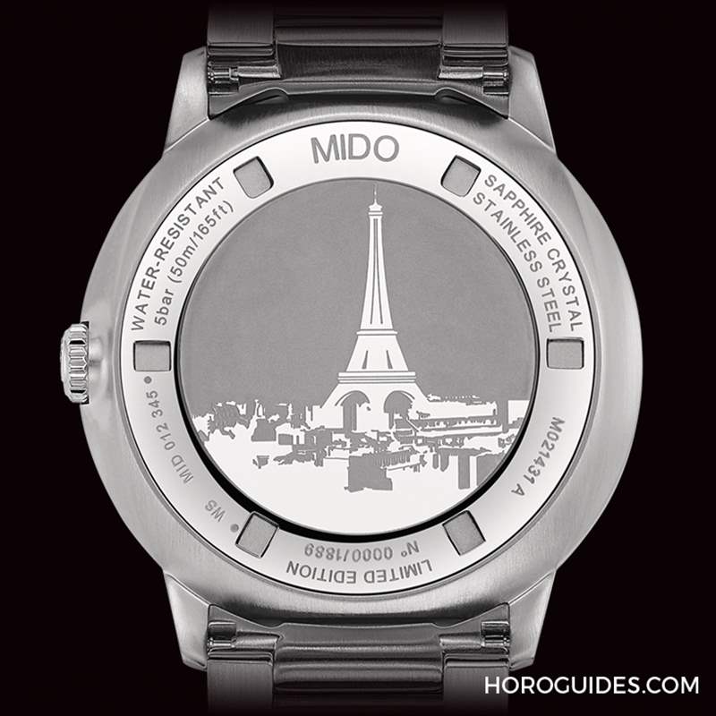 MIDO美度表「靈感源于建筑」20周年香榭系列限量表壓軸登場-復刻表