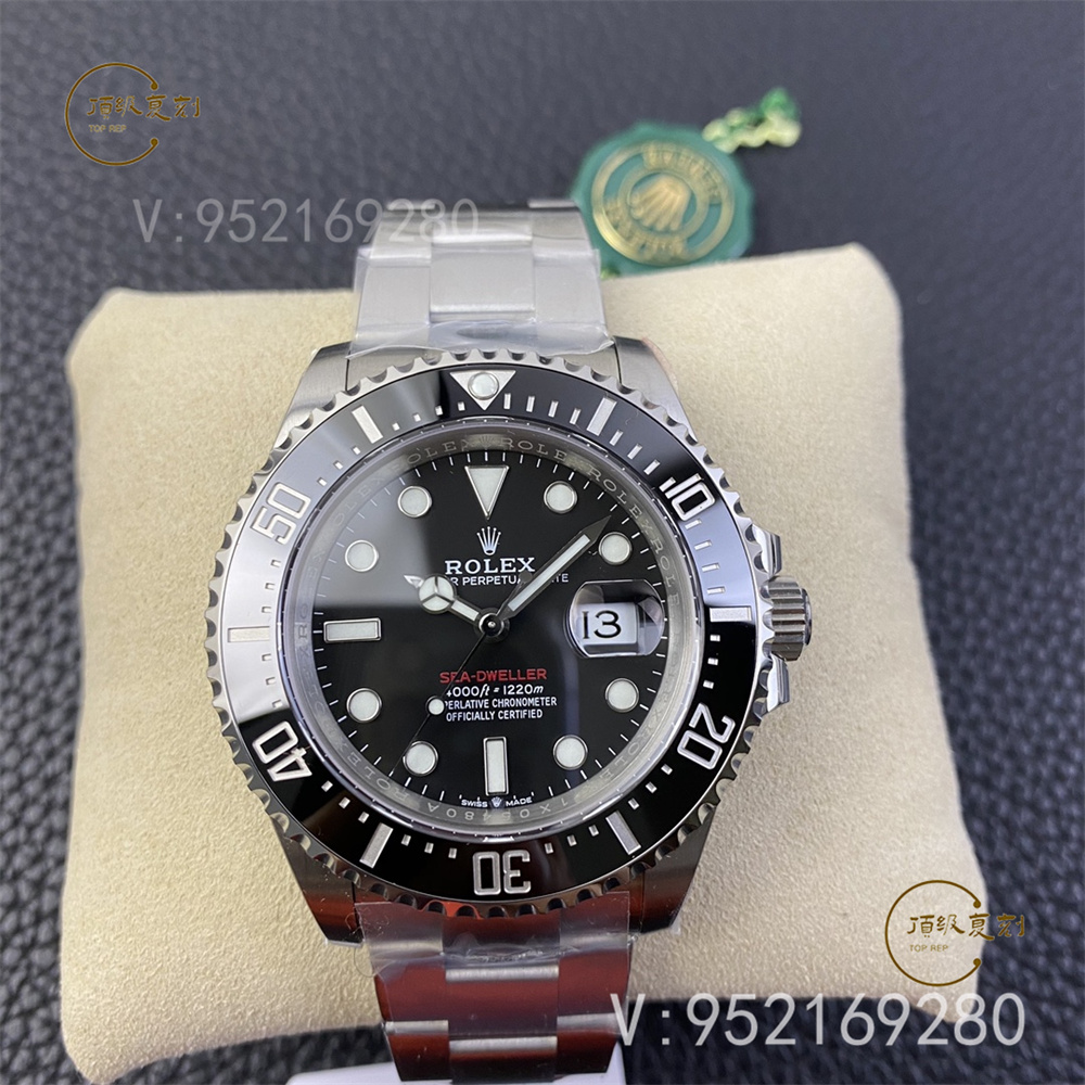 VS廠勞力士43mm單紅鬼王126600腕表評(píng)測(cè)-搭載3235機(jī)芯-復(fù)刻表