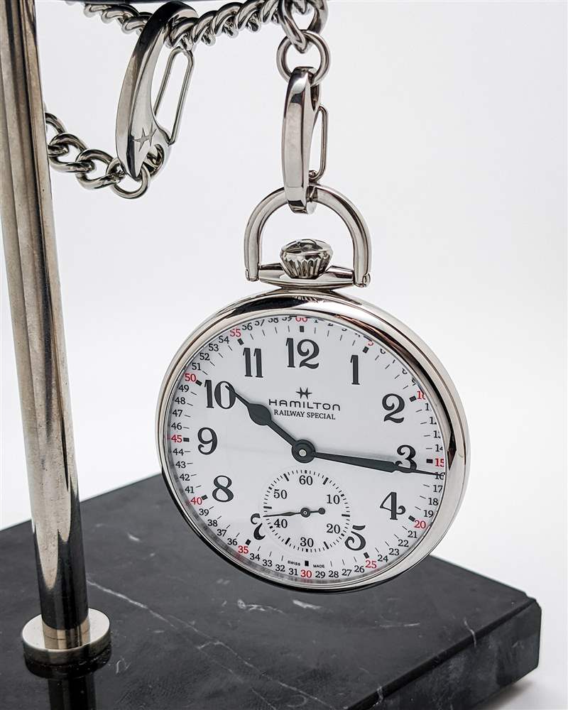 手表評論:在賓夕法尼亞州蘭開斯特使用限量版漢密爾頓鐵路懷表體驗130年的歷史-復刻表