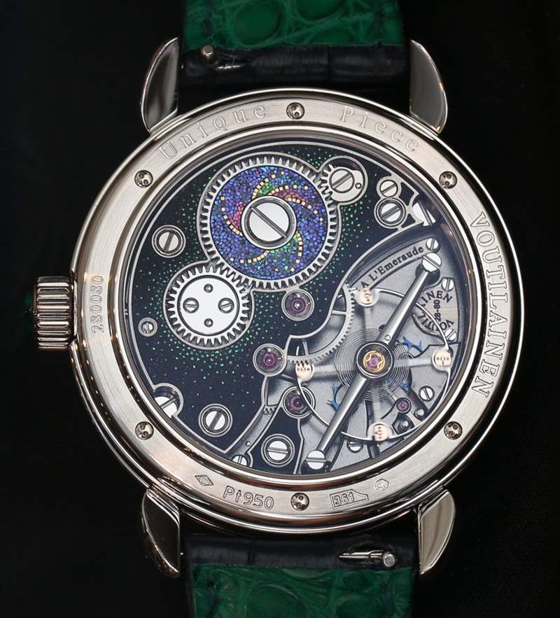 Voutilainen 28翡翠手表動手實踐-復刻表