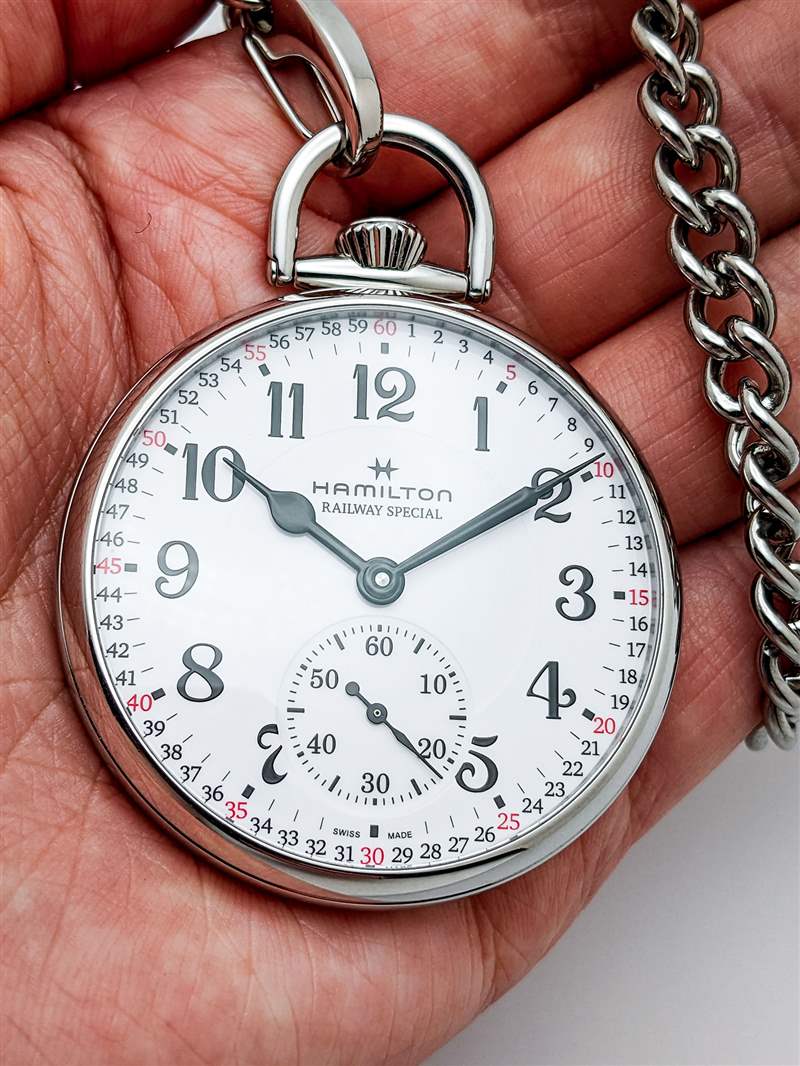 手表評論:在賓夕法尼亞州蘭開斯特使用限量版漢密爾頓鐵路懷表體驗130年的歷史-復刻表