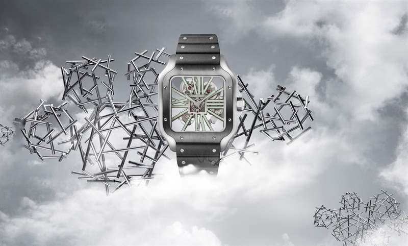 當代性的展現，Santos de Cartier的鏤空美學-復刻表