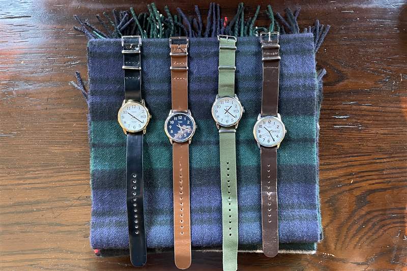 如何佩戴它秘密時尚的Timex Easy Reader-復刻表