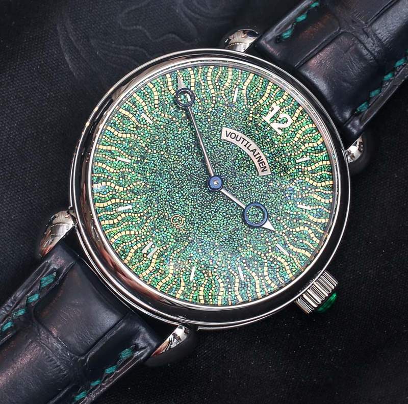 Voutilainen 28翡翠手表動手實踐-復刻表