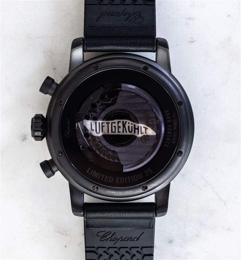 觀看評論:在Luft 8測試蕭邦Mille Miglia計時碼表–Luftgekühlt版-復刻表