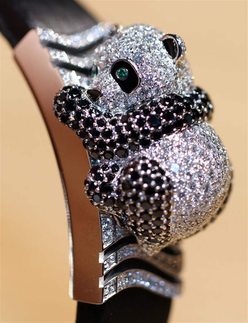 卡地亞秘密熊貓手表-復(fù)刻表