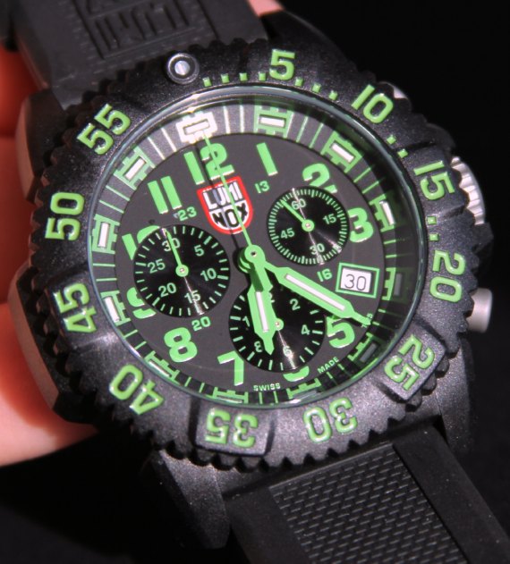 Luminox Colormark Chrono夜光手表-復(fù)刻表