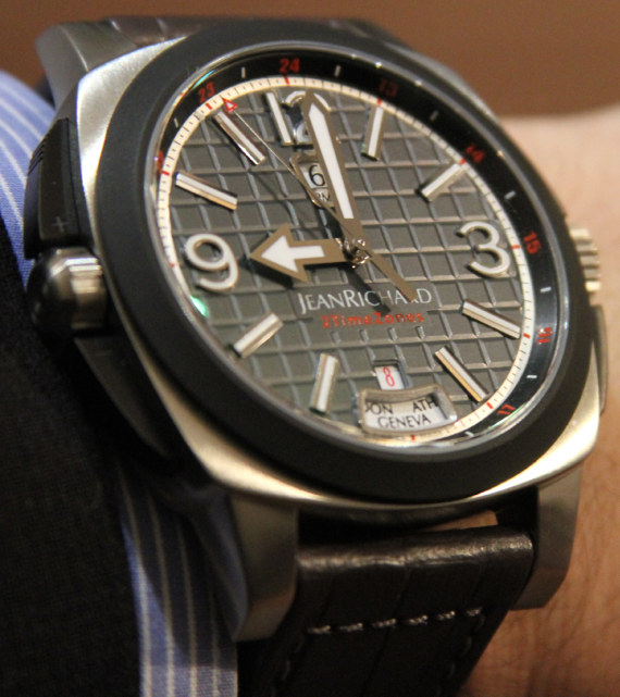 JeanRichard理查德雙時區手表-復刻表