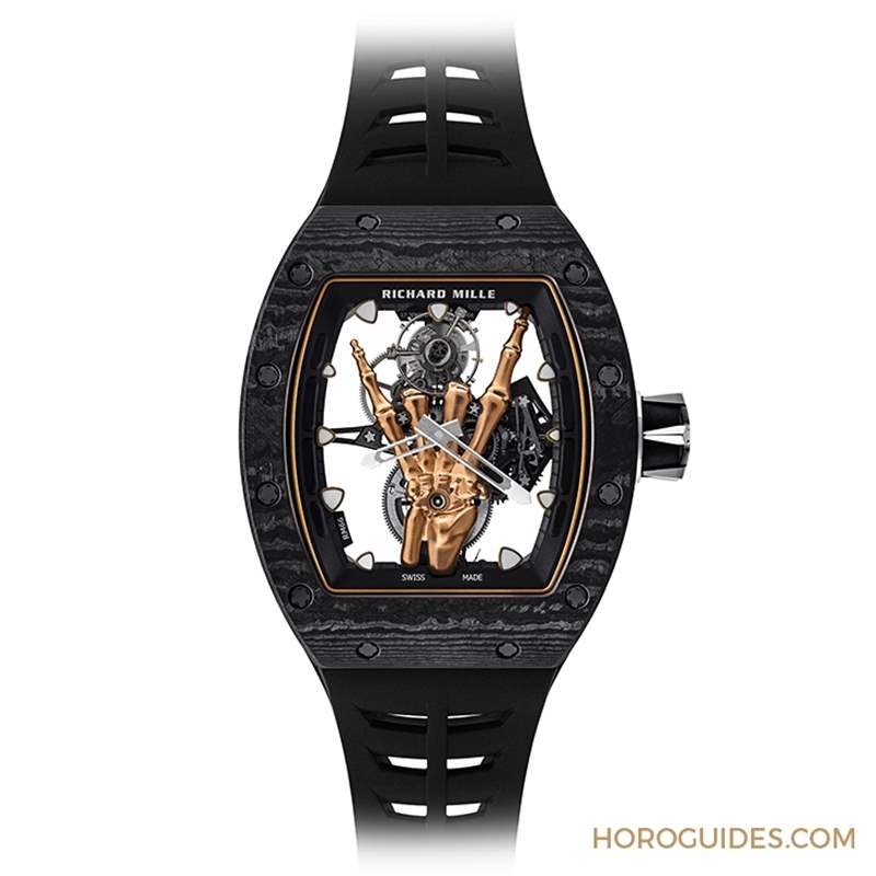 Let's rock！RICHARD MILLE RM 66浮動陀飛輪腕表-復刻表
