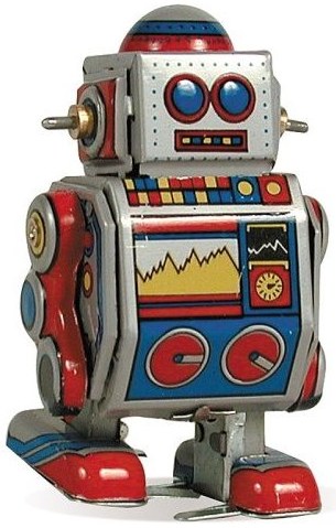 retro-robot-toy Azimuth羅博托Roboto先生手表-復(fù)刻表