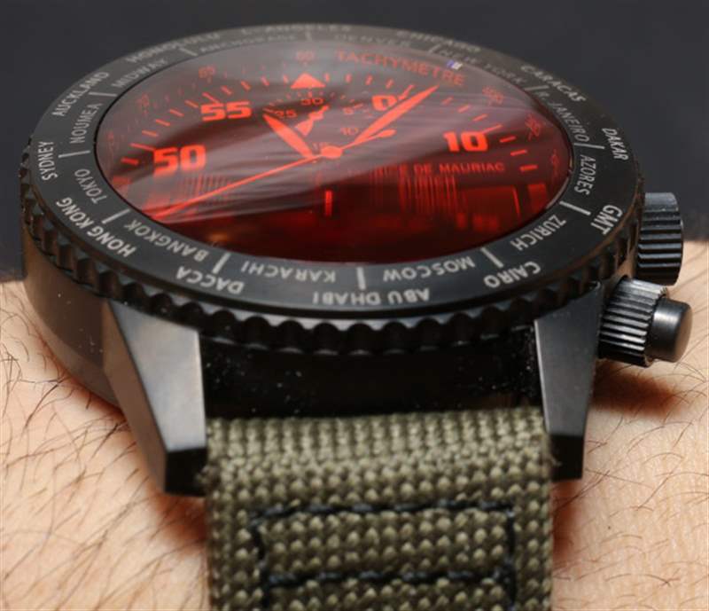 Maurice de Mauriac計時碼表現代旅行計時器腕表評論-復刻表