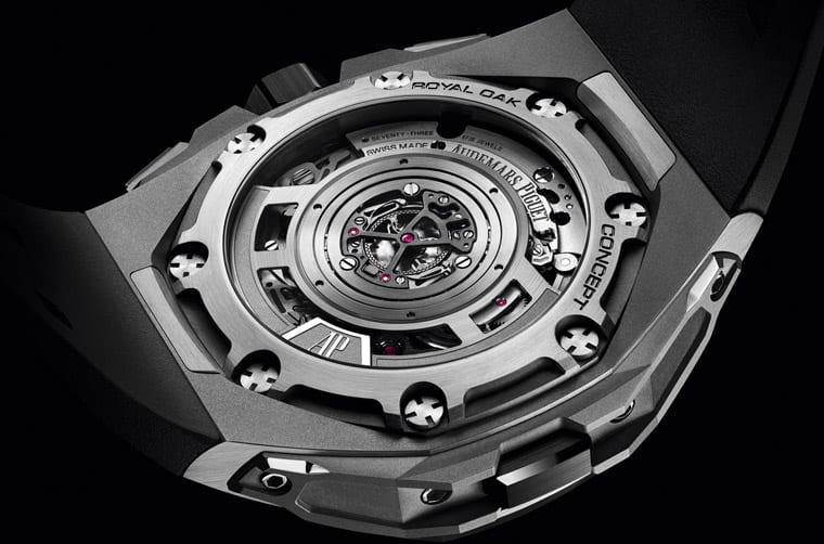 AP皇家橡樹概念系列新作首度融入雙追針飛返計時與表帶快拆設(shè)計-復(fù)刻表