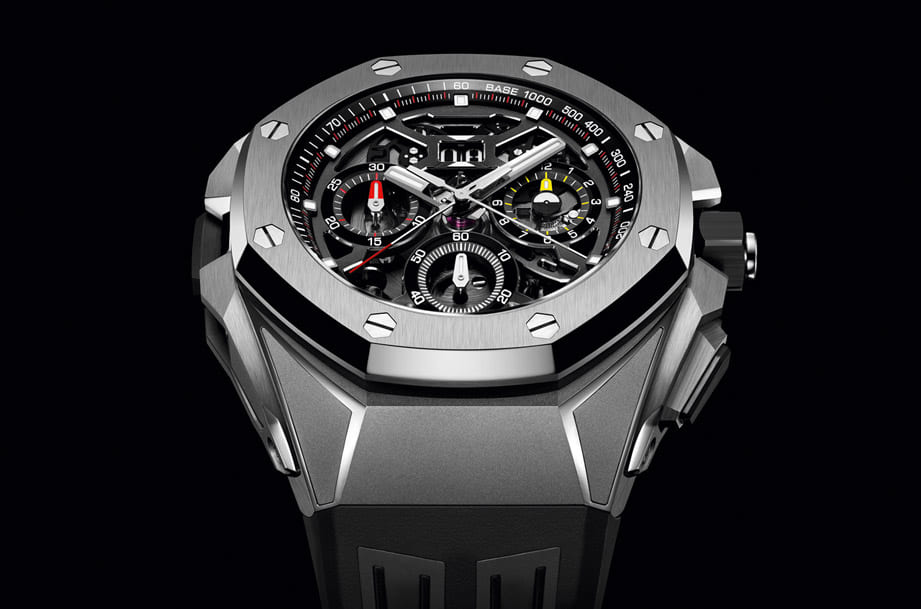 AP皇家橡樹概念系列新作首度融入雙追針飛返計時與表帶快拆設(shè)計-復(fù)刻表
