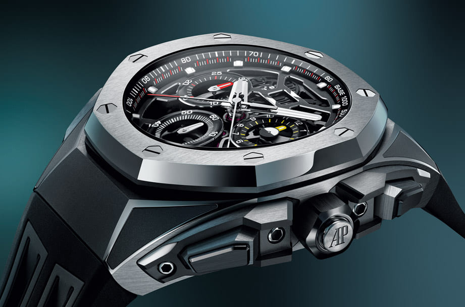 AP皇家橡樹概念系列新作首度融入雙追針飛返計時與表帶快拆設(shè)計-復(fù)刻表