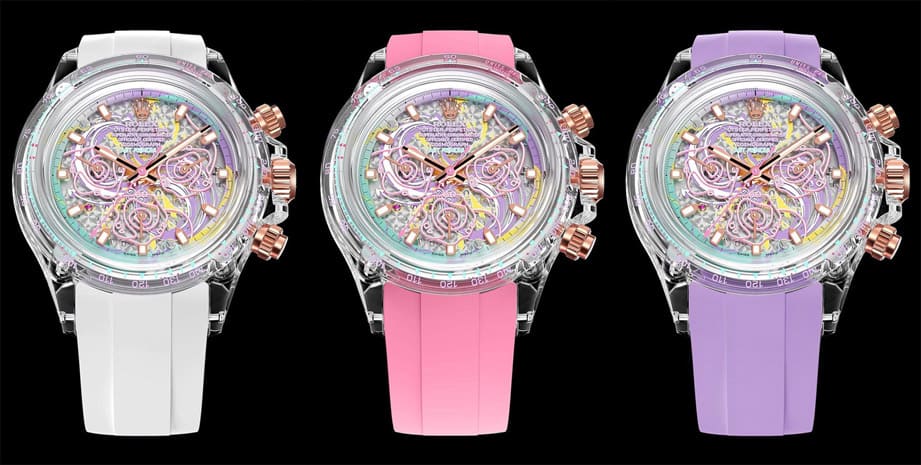 以愛神為主題、融入莫比烏斯環展現無盡愛意的勞力士Daytona-復刻表