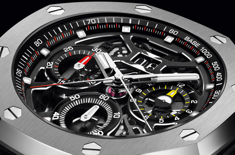 AP皇家橡樹概念系列新作首度融入雙追針飛返計時與表帶快拆設(shè)計-復(fù)刻表