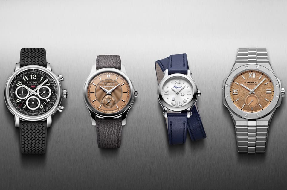 蕭邦運用再生不銹鋼材質(zhì)比例達8成預計將Lucent Steel?推廣到旗下所有鋼殼手表-復刻表