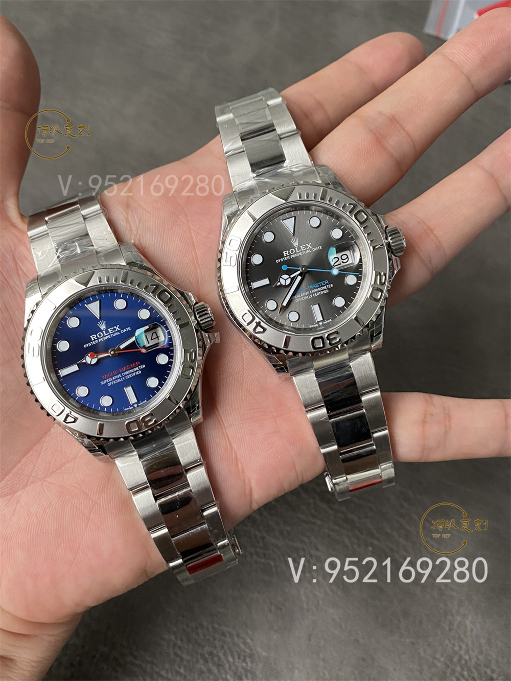 VS廠(chǎng)勞力士藍(lán)/灰游艇3235機(jī)芯和C廠(chǎng)游艇上海機(jī)芯怎么區(qū)分-復(fù)刻表