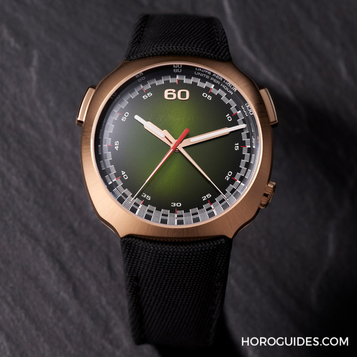 H. Moser & Cie. Streamliner亨利幕時極速者首見橡膠表帶款！-復刻表