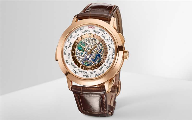 Patek Philippe百達(dá)翡麗推出Ref. 5531R-014 Tokyo 2023世界時(shí)間三問(wèn)報(bào)時(shí)腕表：東京地圖-復(fù)刻表