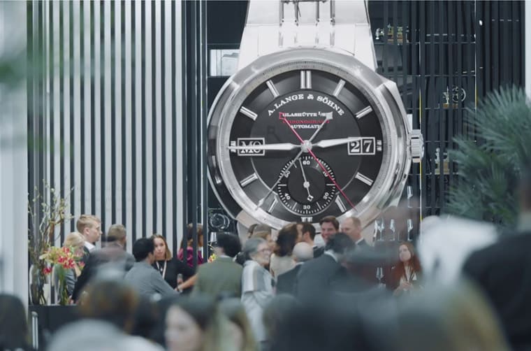 倫敦哈洛德百貨出現(xiàn)一支超巨大朗格Odysseus計(jì)時碼表比實(shí)表大50倍！-復(fù)刻表