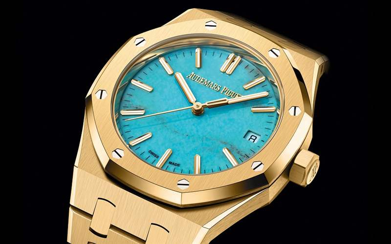 愛彼推出Royal Oak Selfwinding 37mm Turquoise Dial綠松石表盤腕表-復刻表