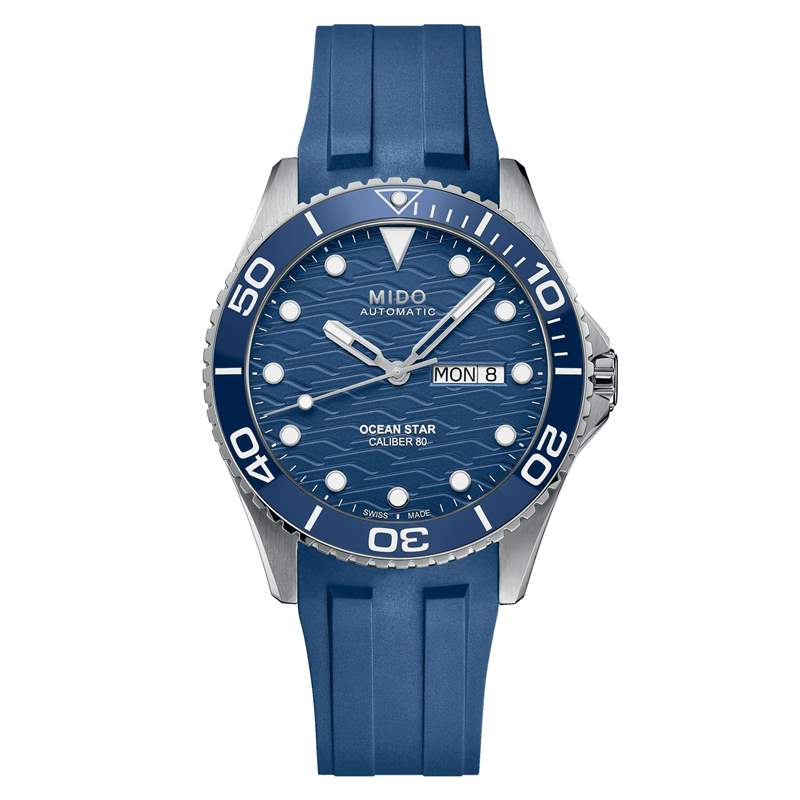 Mido推出Ocean Star 200C Ocean Blue藍色潛水腕表-復刻表