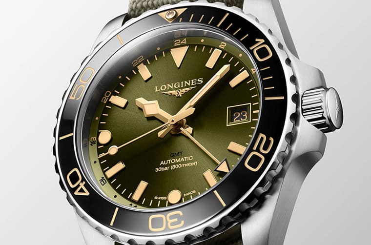 浪琴表HydroConquest深海征服者進階為兩地時間版新浪鬼-復刻表