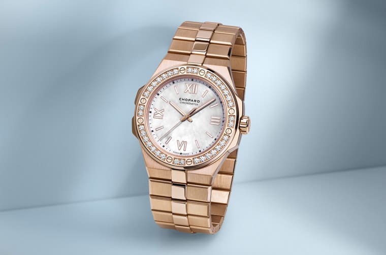 蕭邦Alpine Eagle系列以玫瑰金和鉆石詮釋5款不同表徑尺寸新作-復刻表