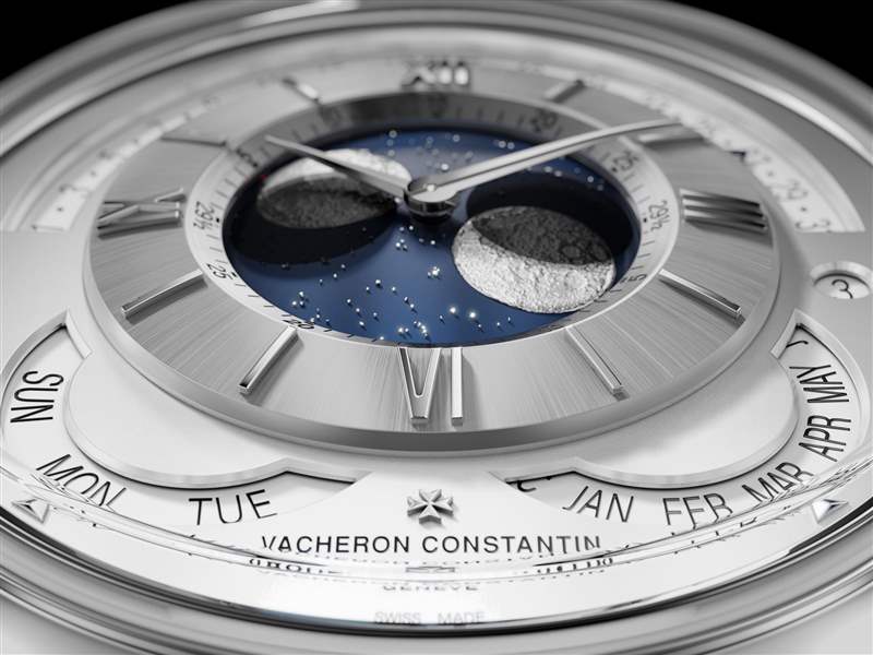 江詩丹頓新品亮點(diǎn)：Les Cabinotiers超卓復(fù)雜功能腕表，Overseas月相逆跳日歷，Traditionnelle陀飛輪逆跳日歷腕表-復(fù)刻表