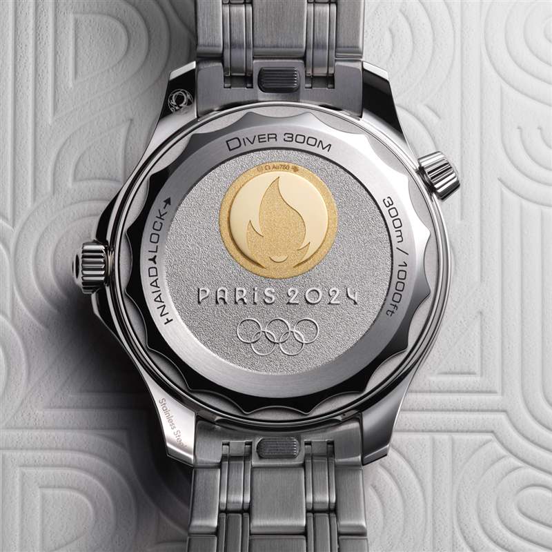 歐米茄推出Seamaster Diver 300M Paris 2024 Edition巴黎奧運會特別版腕表-復(fù)刻表