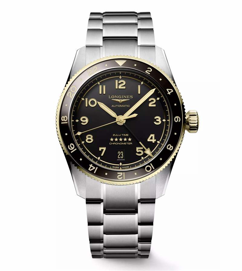 Longines浪琴推出Spirit Zulu Time 39mm兩地時腕表-復刻表