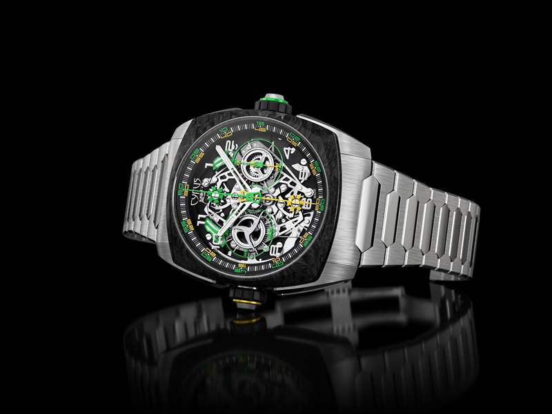 圖片來源:CYRUS 瑞士表廠CYRUS特立獨行新作大玩復雜功能可同步測量兩個時段-復刻表