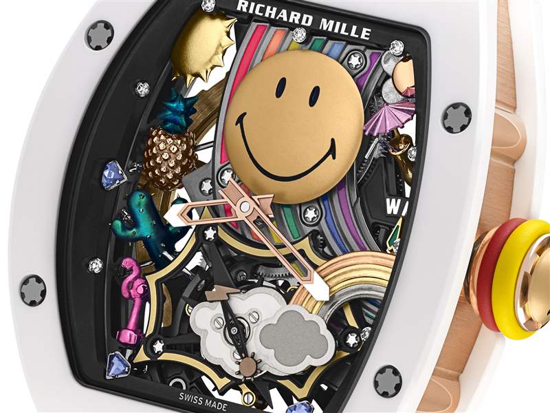 理查德米勒的詩(shī)意時(shí)間：Smiley笑臉、宇宙和芭蕾舞-復(fù)刻表