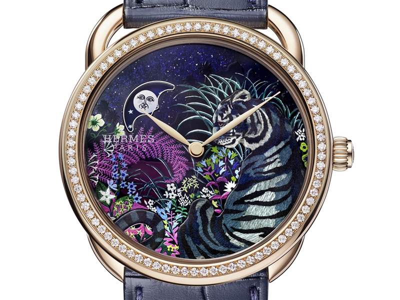 Hermès舉行「鐫刻時光」高級鐘表展：關于時間的奇思妙想-復刻表