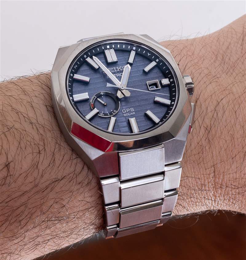 手表評測：精工Astron GPS太陽能SSJ013帶集成鈦表鏈-復刻表