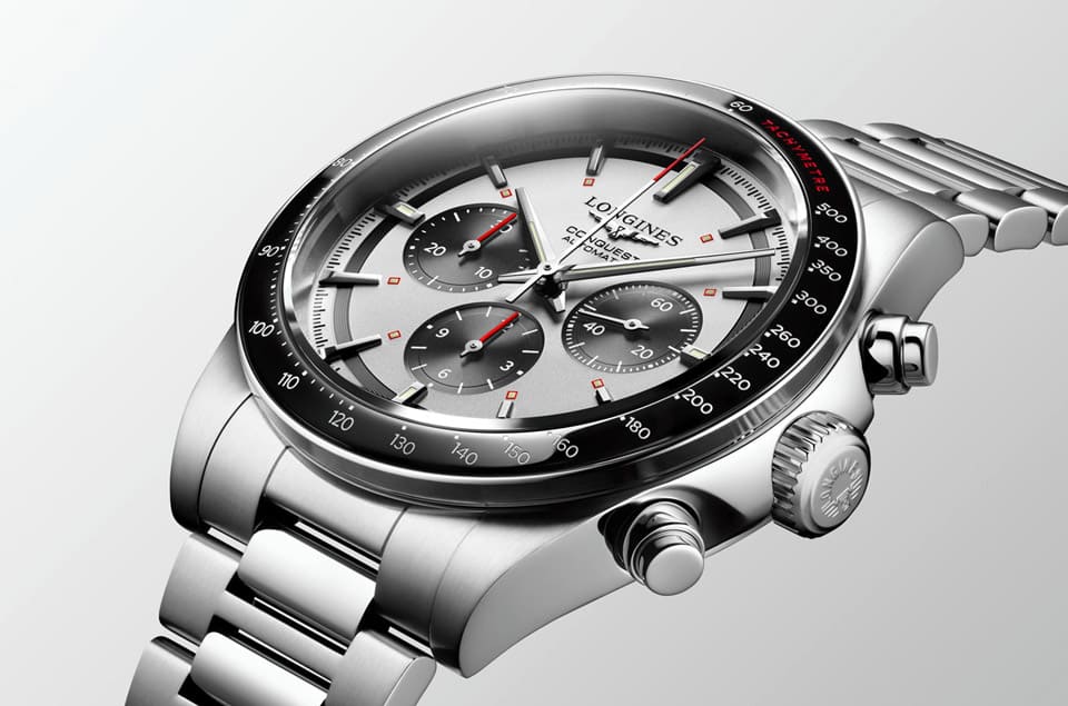 浪琴表Conquest征服者系列男女表齊發(fā)計(jì)時(shí)碼表與大三針款式完備-復(fù)刻表